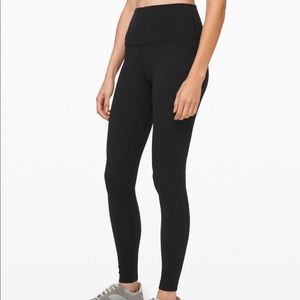 Lululemon Black align leggings. Size 12.